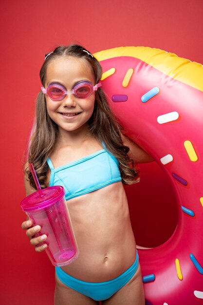 Jolie fille en bikini