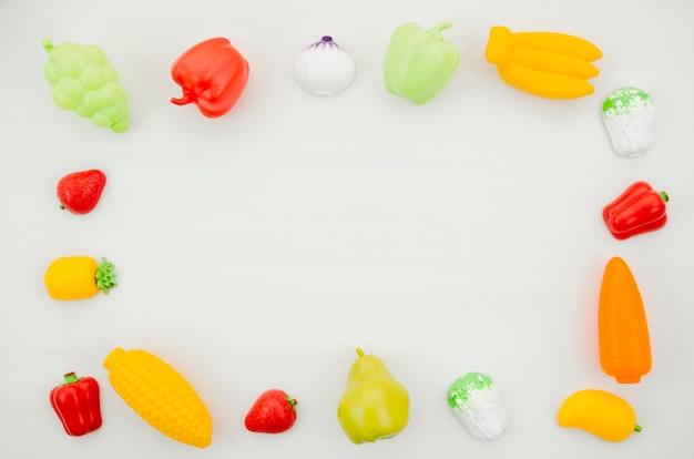 Jouets de légumes plats pour enfants