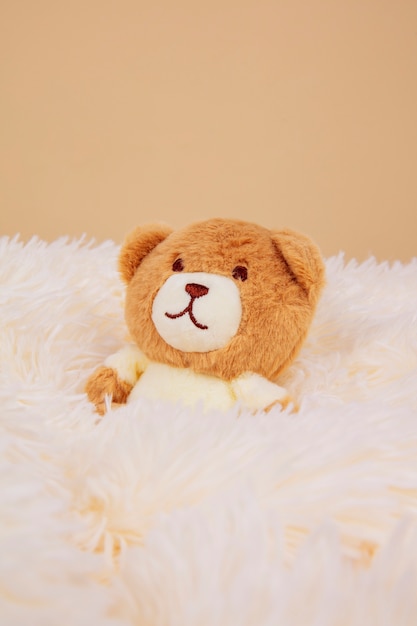 Photo gratuite jouets d'ours mignons et moelleux