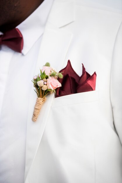 Jour de mariage du couple afro-américain