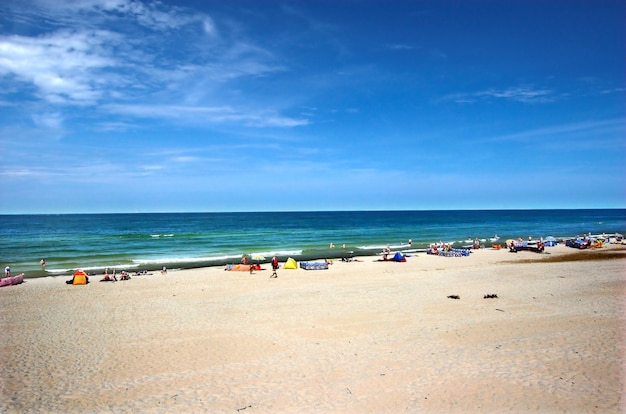 le jour de la plage