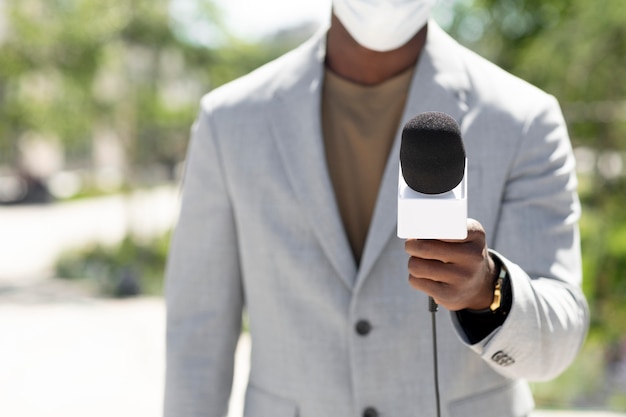 Journaliste afro-américain