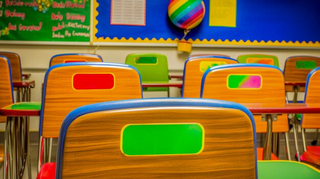 Journée internationale de l'éducation avec salle de classe