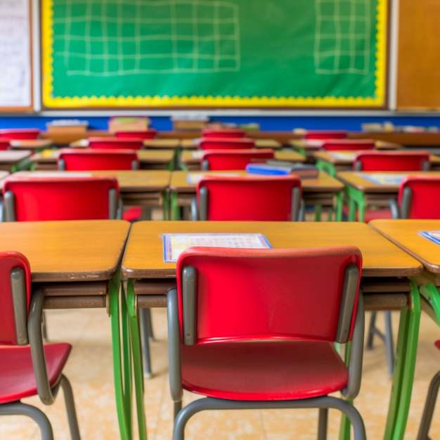 Journée internationale de l'éducation avec salle de classe