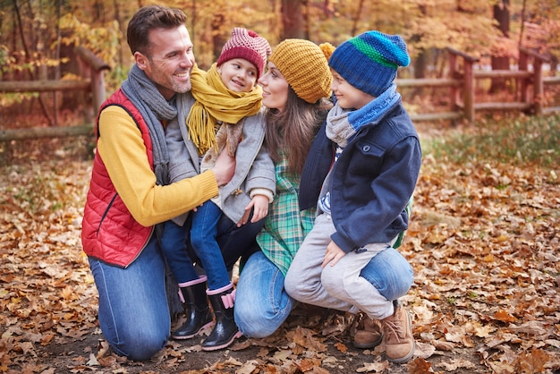 Cette journée nous passons uniquement en famille