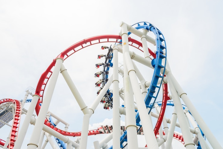 Photo gratuit joy ride ciel bleu vacances