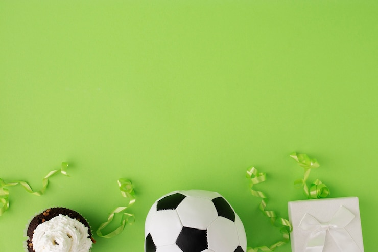 Photo gratuit joyeux anniversaire sur le thème du football