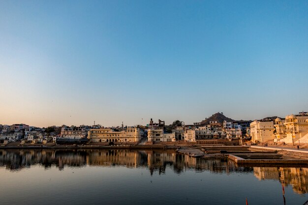 Lac de Pushkar Un lac sacré, Rajasthan, Inde