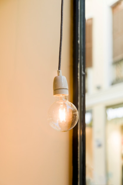 Lampe décorative dans un magasin