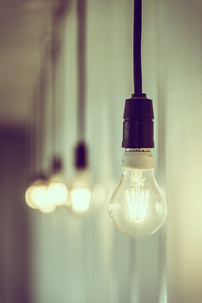 Lampe de lumière Vintage