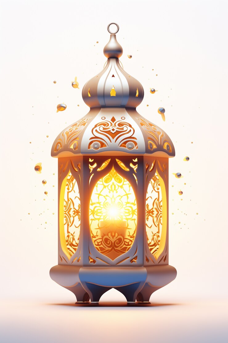 Photo gratuit lanterne de célébration du ramadan