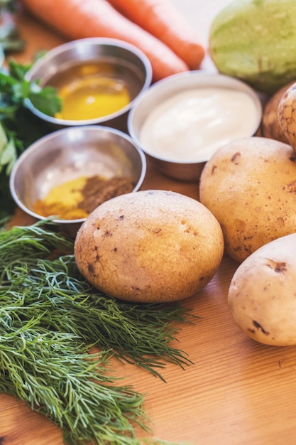 Photo gratuite légumes et epices