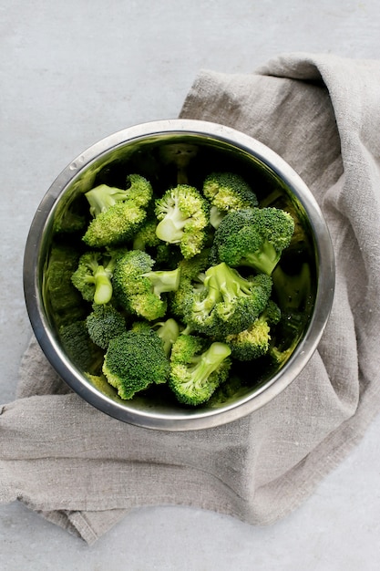 Légumes frais au brocoli