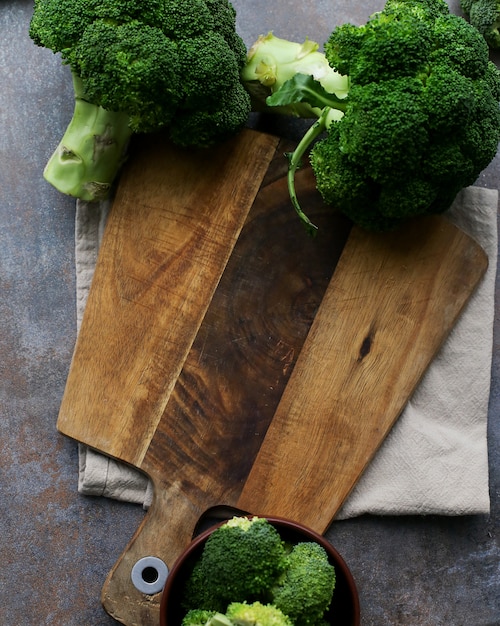 Légumes frais au brocoli