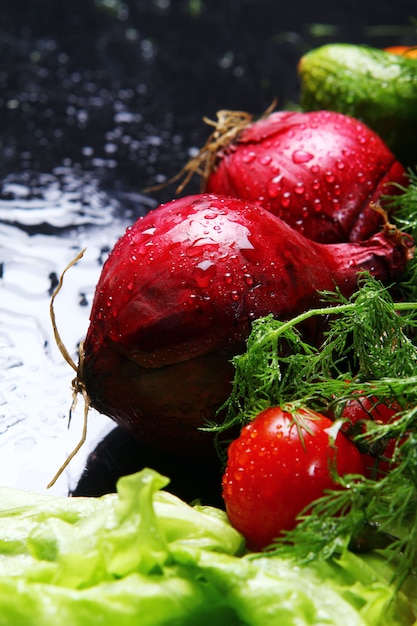 Photo gratuite légumes frais