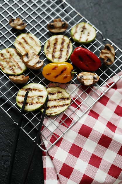 Photo gratuite légumes grillés