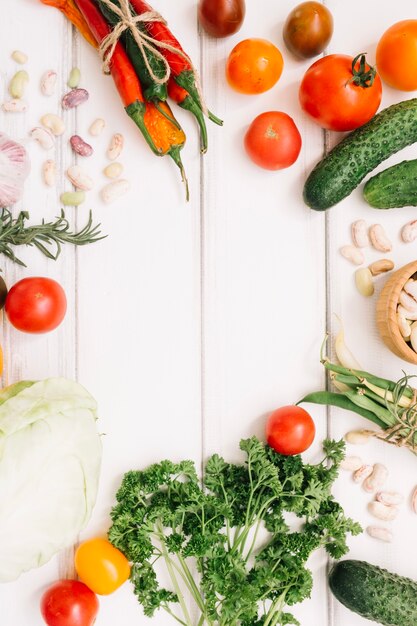 Légumes et herbes