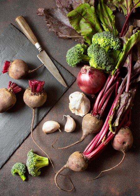 Des légumes sains pour la nourriture d'hiver