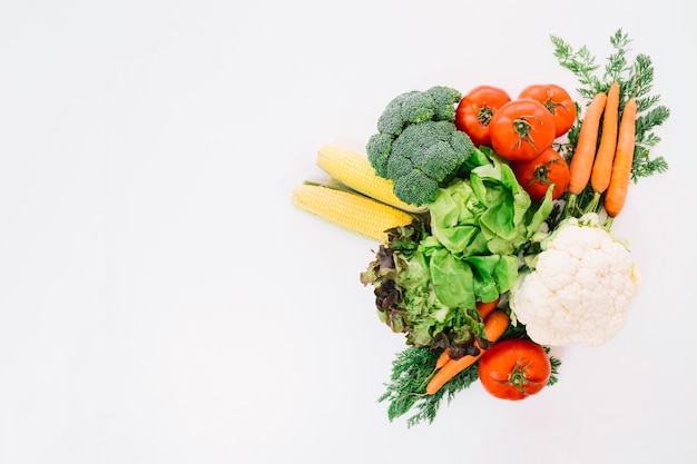 Photo gratuite légumes sains