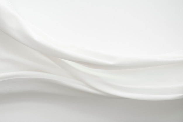 Élément de design de fond de texture de tissu blanc