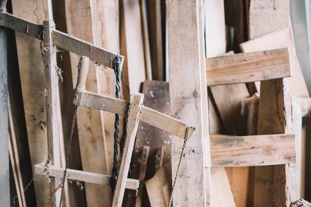 Éléments en bois