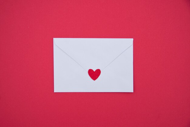 Lettre d&#39;amour - St. Valentine Concept