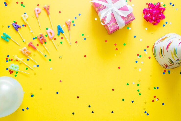 Photo gratuit lettres et articles de fêtes de fin d'année