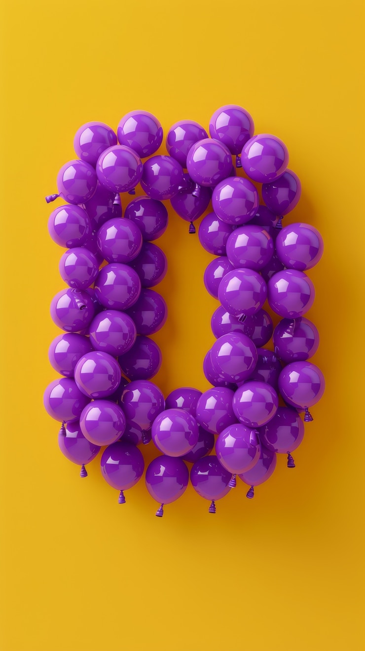 Photo gratuit lettres de torsion de ballon sur fond plat