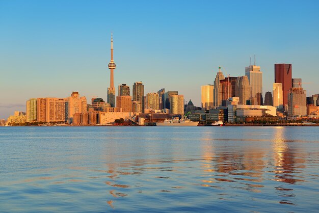 Lever du soleil de Toronto