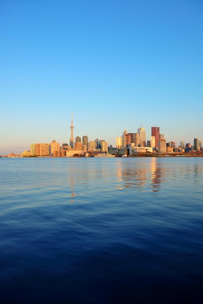 Lever du soleil de Toronto