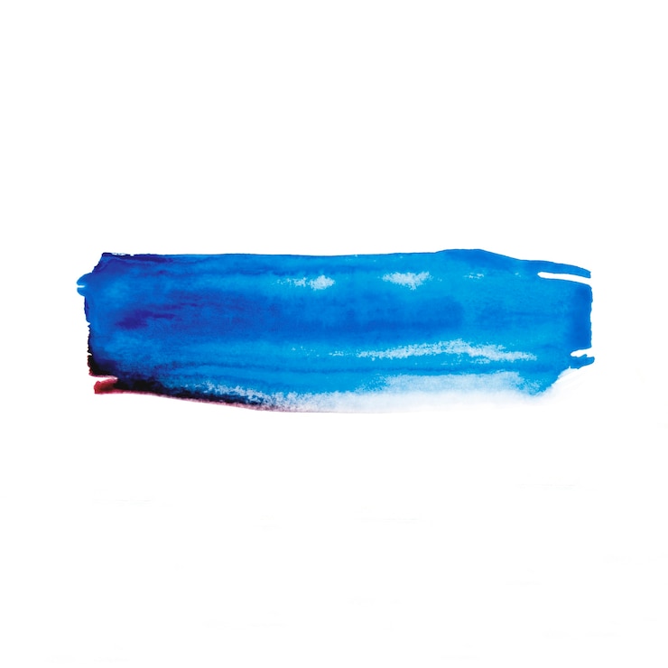 Photo gratuit ligne abstraite bleue sur papier
