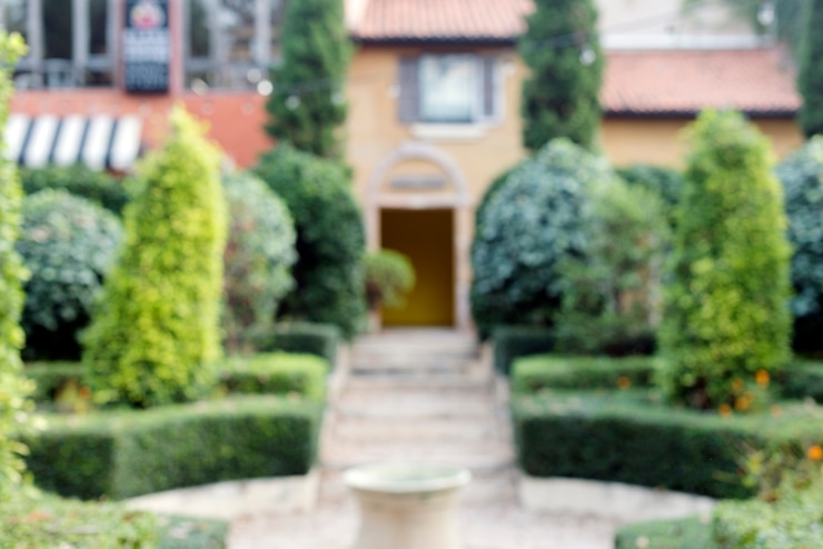 Photo gratuit logements et jardins de banlieue