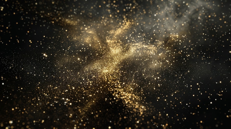 Photo gratuit lumière brillante sur fond sombre