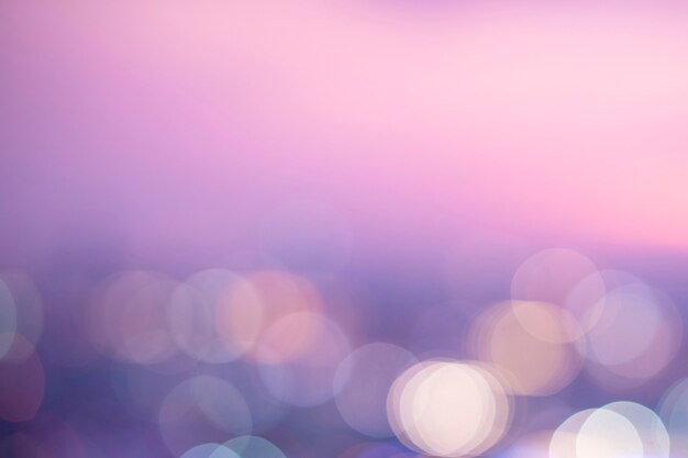 Lumières bokeh rose pastel