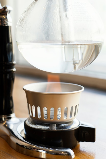 Machine à café avec eau