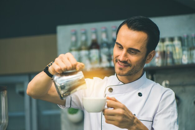 Machine à couler adulte barista camera retail