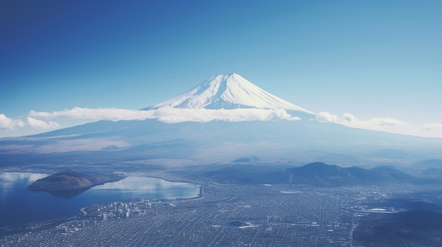 Photo gratuite le magnifique paysage du volcan