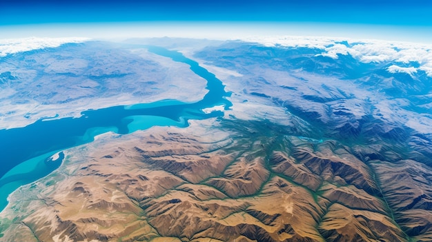 Photo gratuite le magnifique paysage naturel de l'île