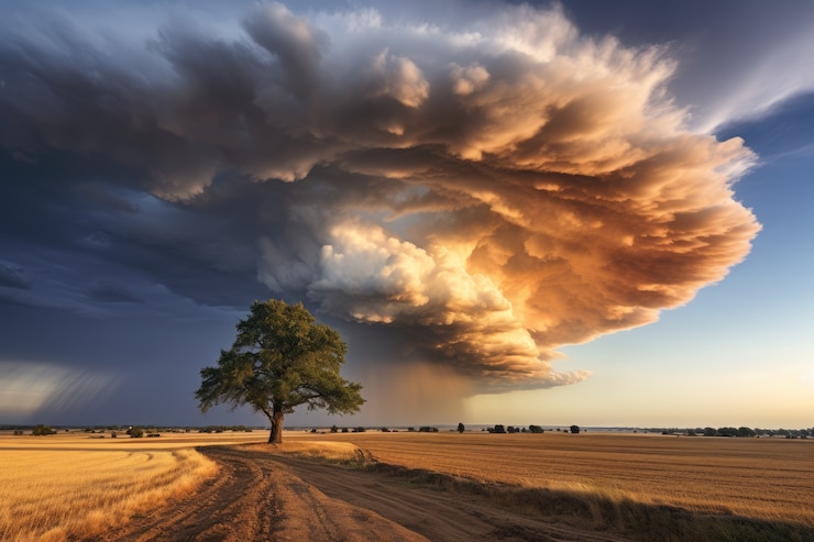 Photo gratuit un magnifique paysage nuageux
