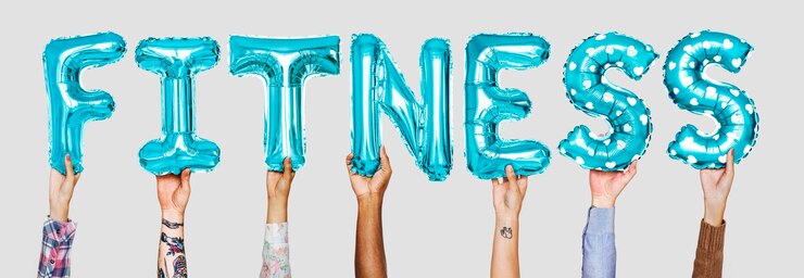 Photo gratuit mains, montrer, ballons fitness, mot