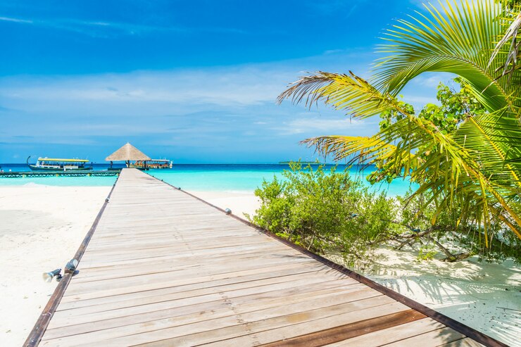 Photo gratuit maldives