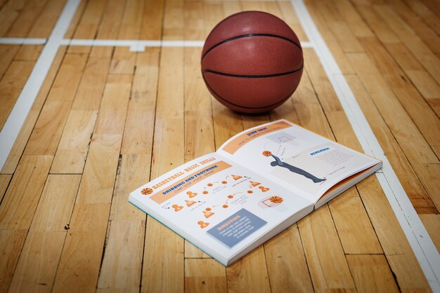 Manuel de basket-ball Apprenez le concept du jeu d&#39;instruction