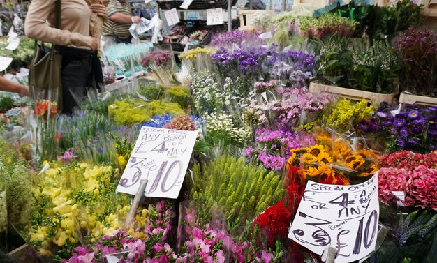 Marché aux fleurs