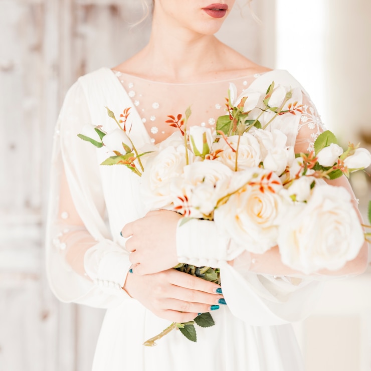 Photo gratuit mariée mariage