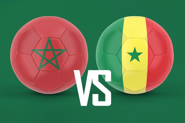 Maroc VS Sénégal Football