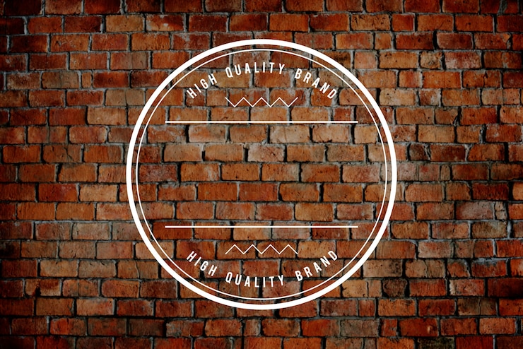 Photo gratuit marque de haute qualité meilleur concept de timbre d'insigne