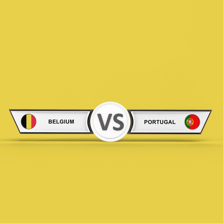 Photo gratuit match belgique vs portugal
