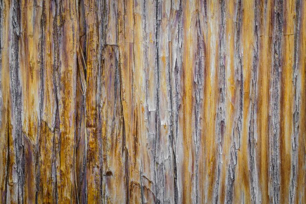 Matériau du bois de la planche de surface sombre