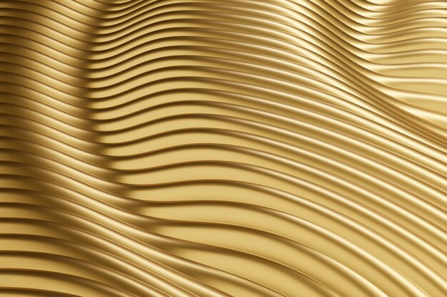 Matériau texturé doré abstrait créatif