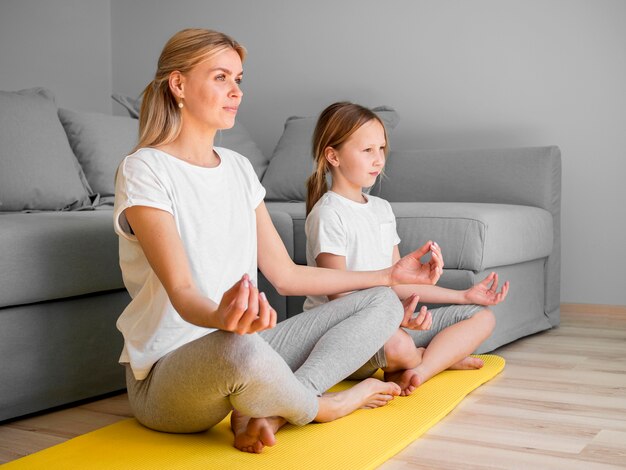 Méditation à la maison